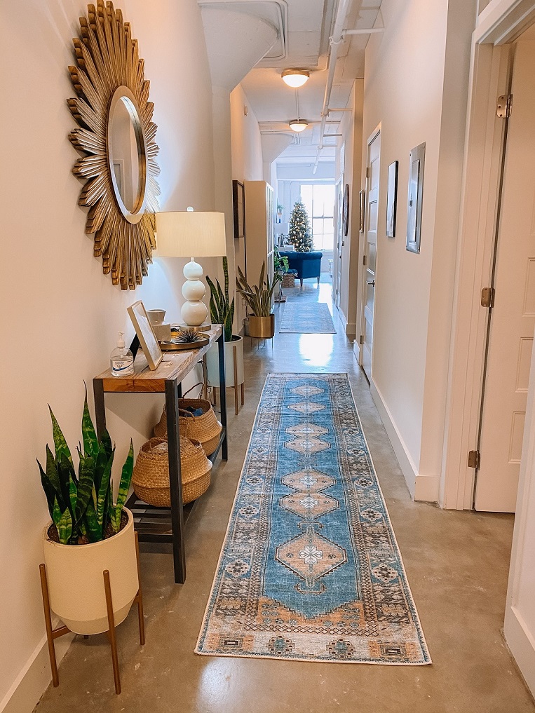 How to Decorate a Long Hallway